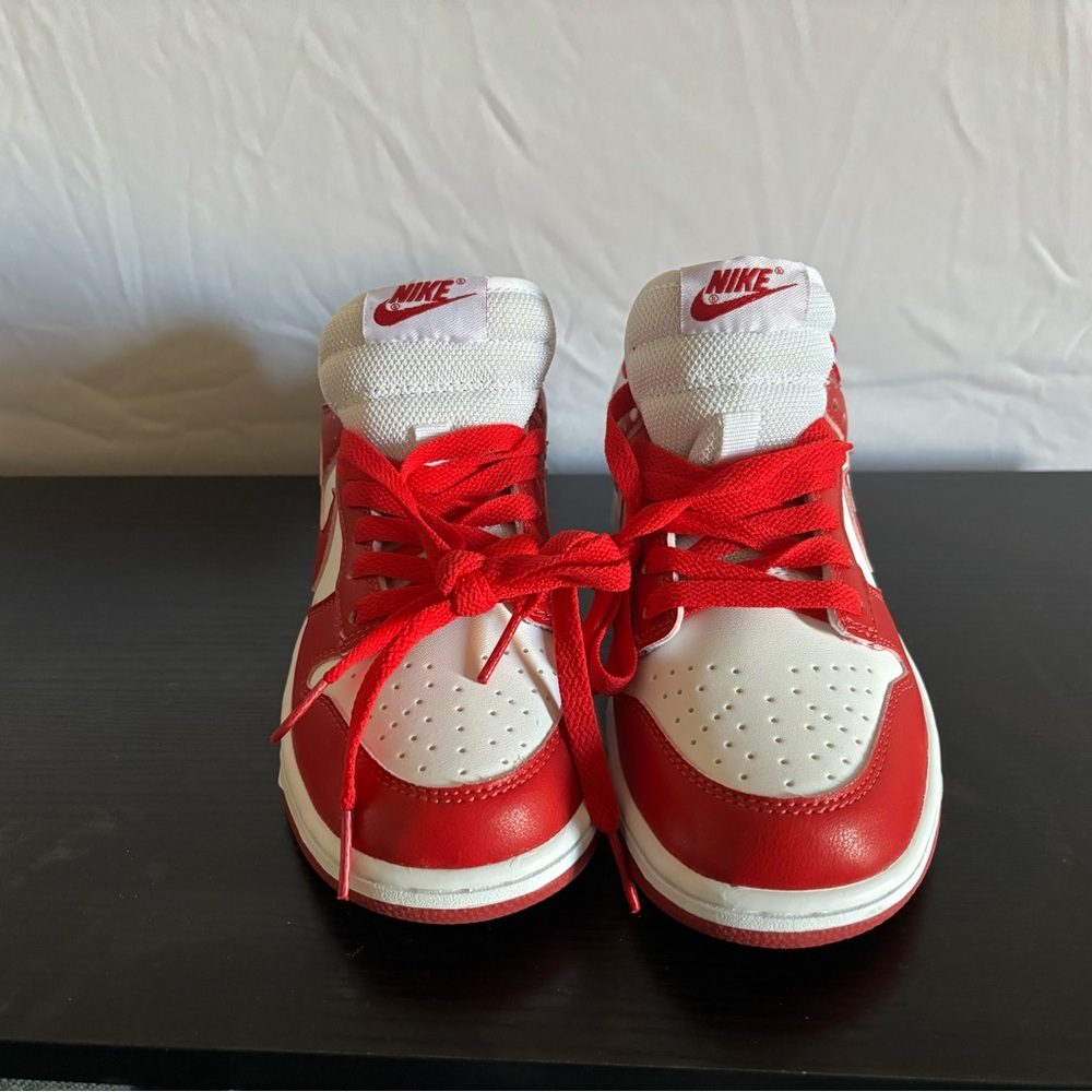 Nike dunk low red womens